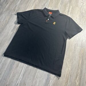 Nike Dri-Fit Black Polo Shirt